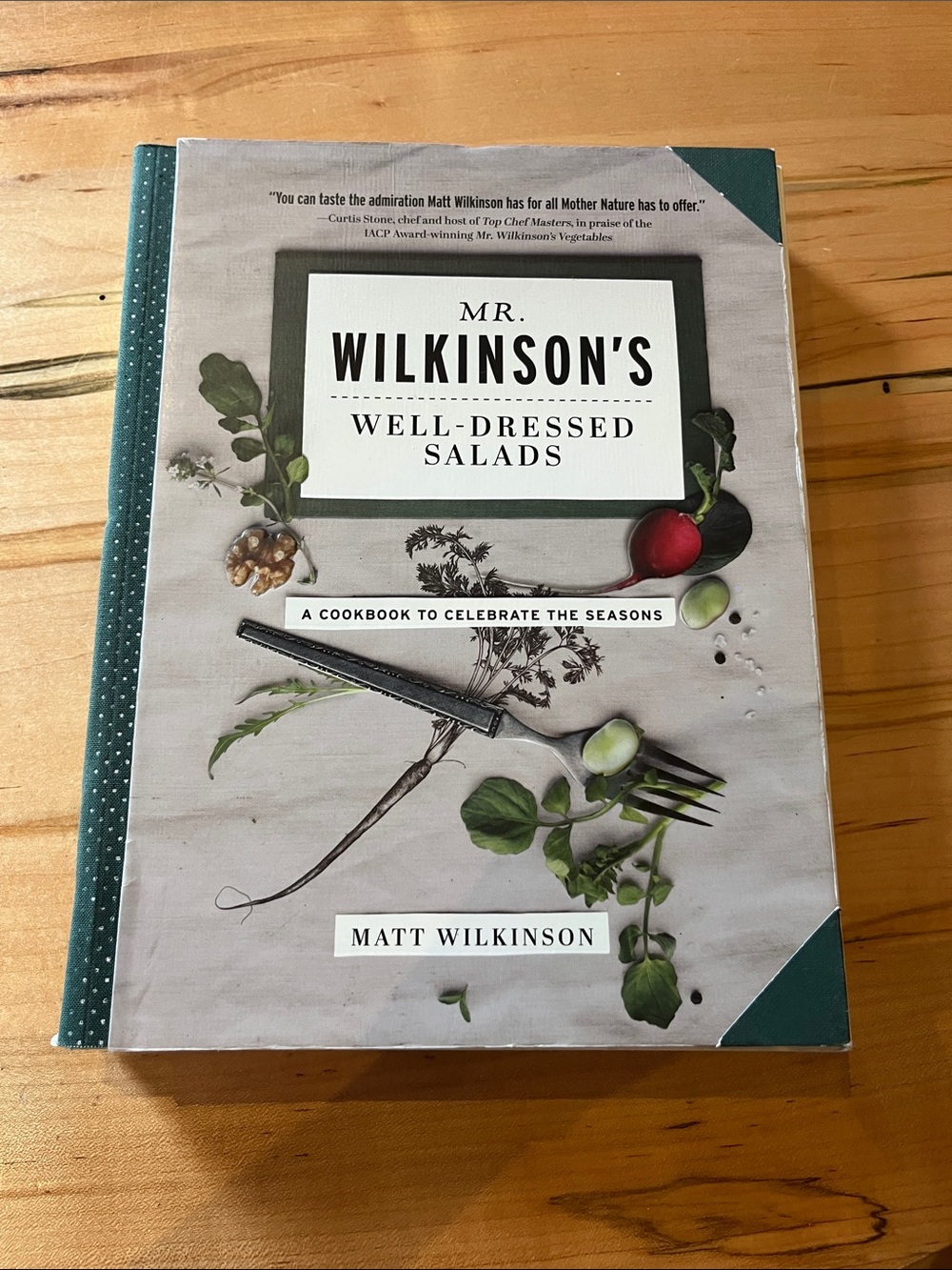 Mr Wilkinson's Well Dressed Salads Cookbook Great Recipes Colourful pages